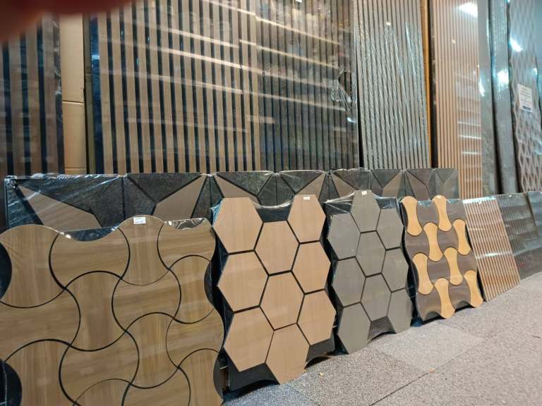 Decorative wall panels / Acoustic Slatted Wall Panel / Seamless Panels - Start from £35 per panel