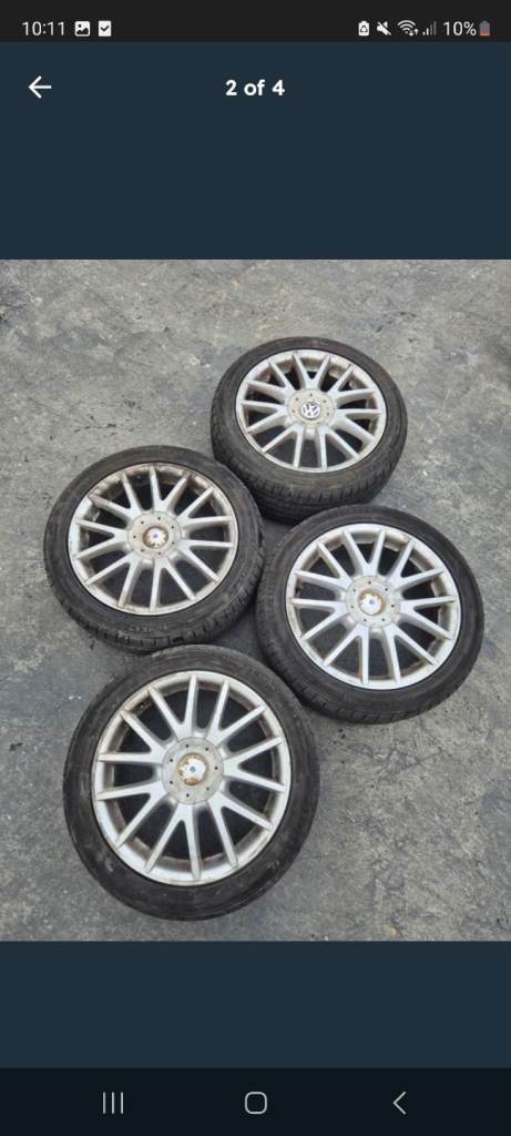 VW Golf GT Sport Alloys 17 inch £130 For Set Of 4. 