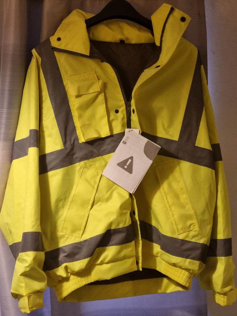 High visibility coat brand new 