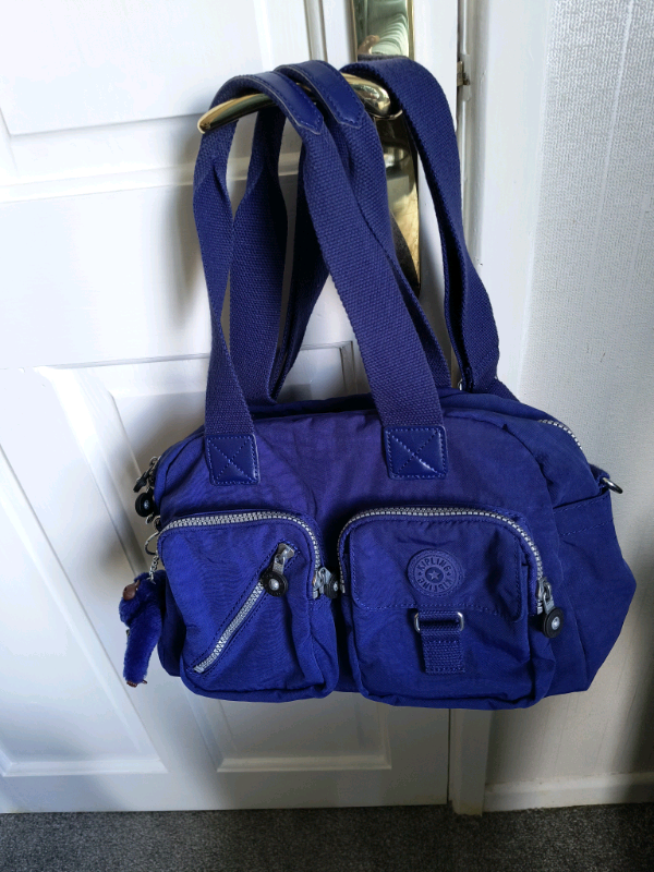  Blue Kipling handbag 
