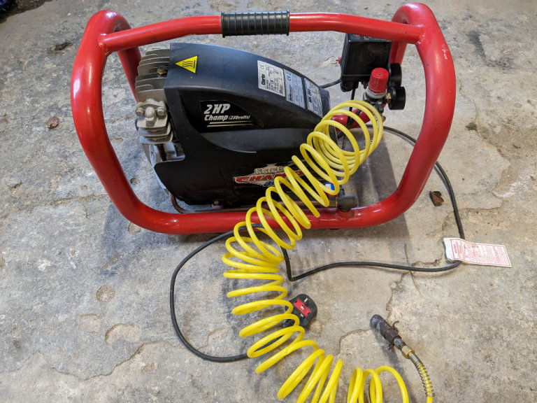 Clarke Champ, Portable 230 Volts Air Compressor
