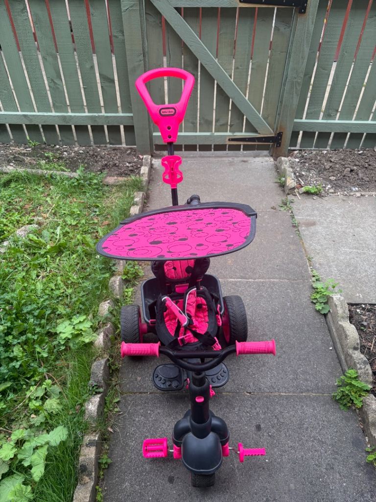 Little Tikes Pink 4-in-1 Trike – Good Condition