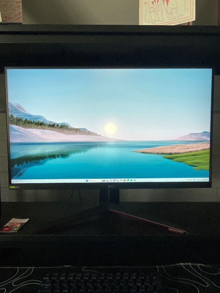 Gaming Monitor 165hz Excellent Condition