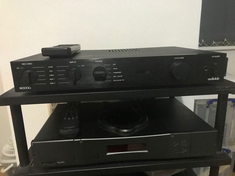 Audiolab 8000s amplifier.