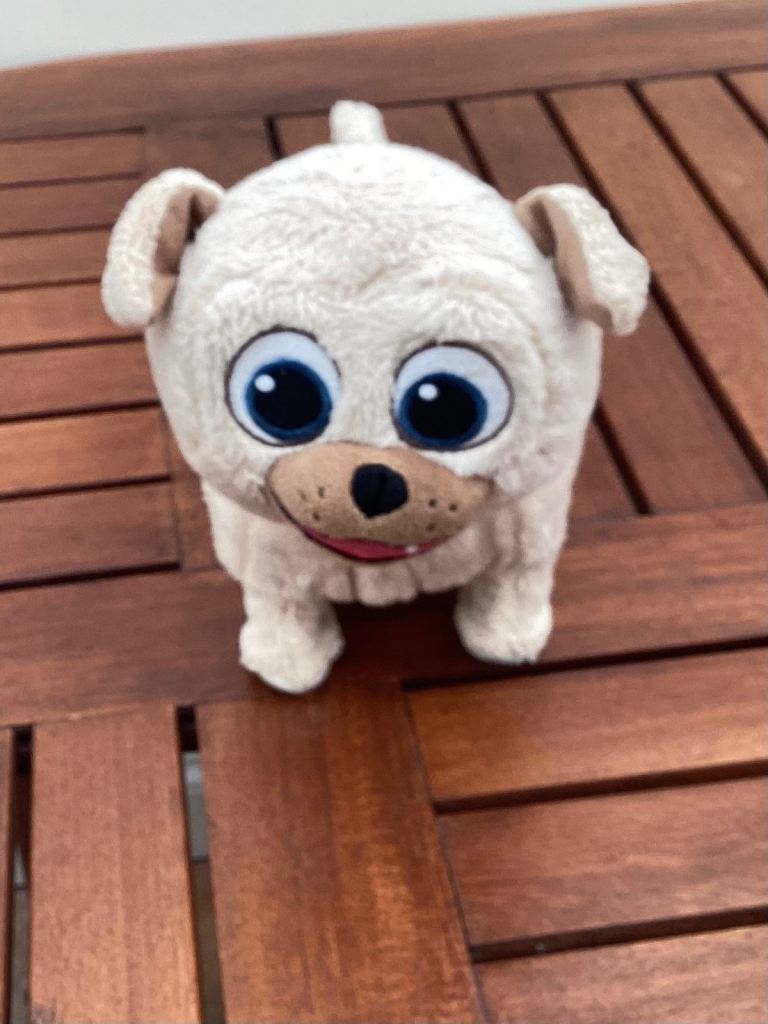 Disney puppy dog pals plush Rolly talking toy
