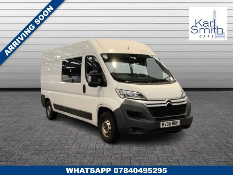 2017 Citroen Relay 2.0 BLUEHDI 35 ENTERPRISE CREWCAB VAN 5DR DIESEL MANUAL L3 H2 EURO 6 (130 P Di...