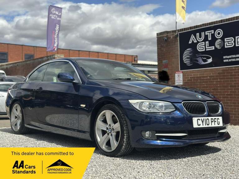 2010 BMW 3 Series 3.0 325d SE Steptronic Euro 5 2dr CONVERTIBLE Diesel Automatic
