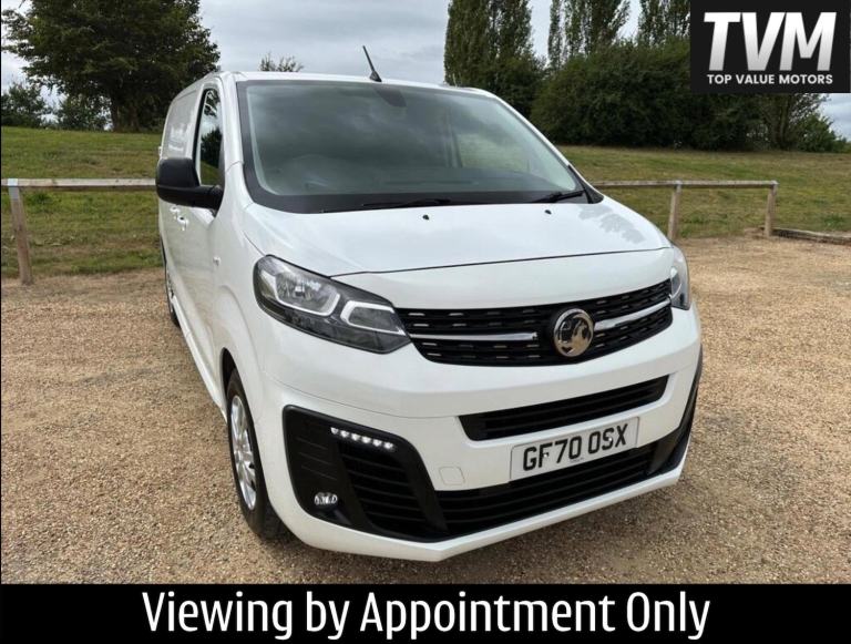 2020 Vauxhall Vivaro 2.0 Turbo D 3100 Sportive L1 H1 Euro 6 (s/s) 5dr PANEL VAN Diesel Manual