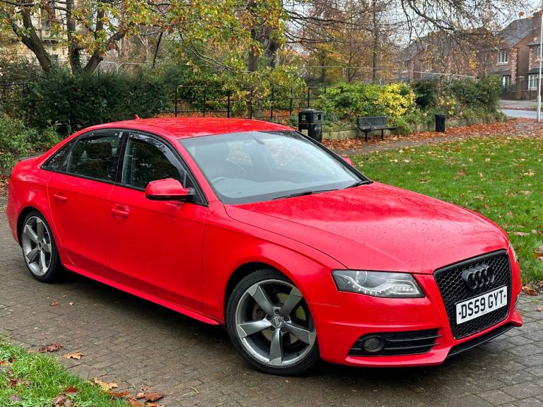2010 Audi A4 Sline 2.0 TDi Hpi clear half leather interior 