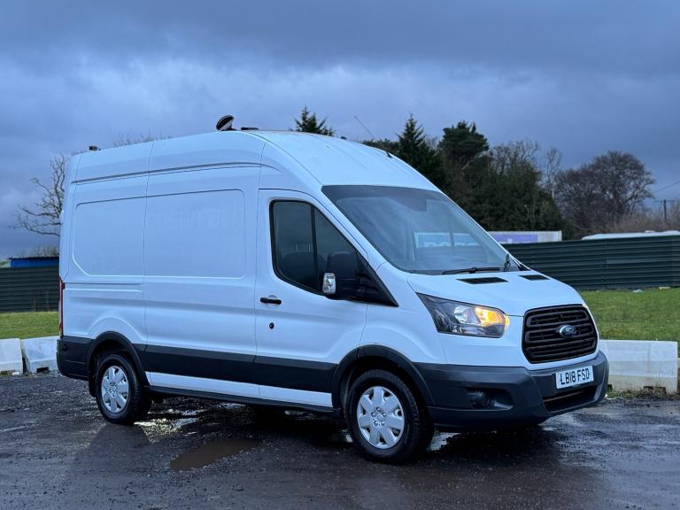 2018 Ford Transit 2.0 TDCi 130PS ECOBLUE L2H2 MWB HIGH ROOF REAR WORKSHOP EX BT FLEET PANEL VAN D...