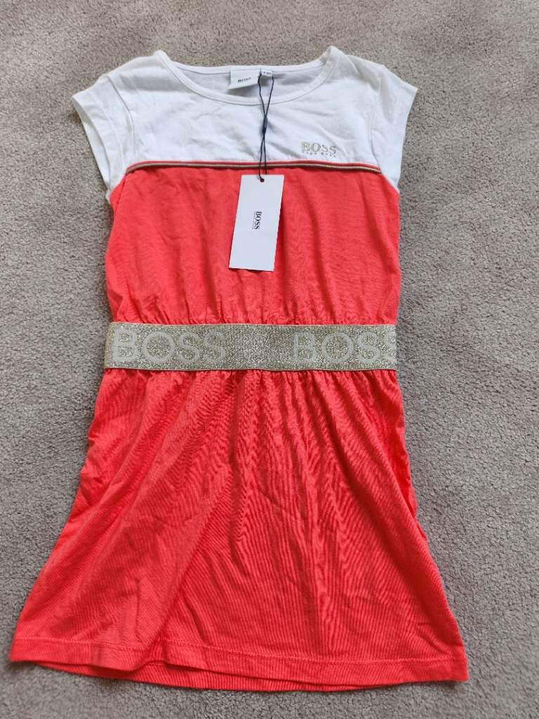Brand New Hugo Boss Girls' Dress – With Tags