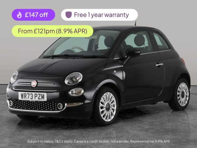 2023 Fiat 500 1.0 MHEV Hatchback 3dr Petrol Manual Euro 6 (s/s) (70 bhp) - AUTO HEADLIGHT Hatchba...