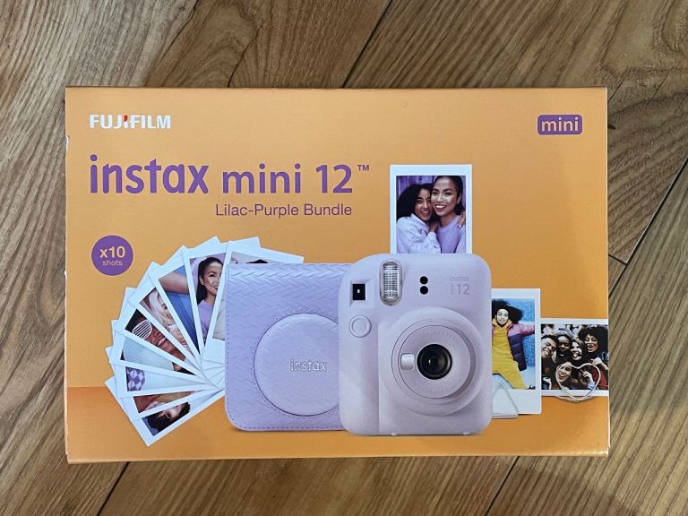 Fujifilm Instax Mini 12 Lilac-Purple Bundle – Brand New