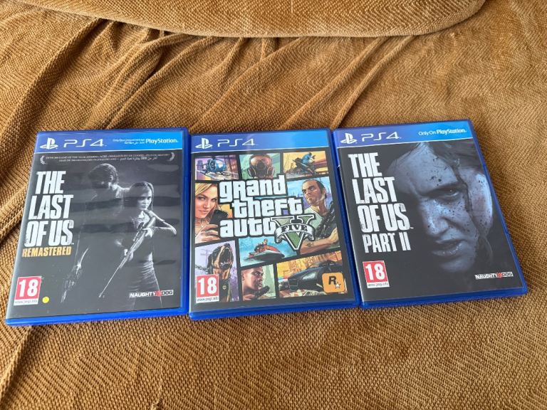 All time best PS4 PS5 games - the last of us part 1 and 2, GTA 5. Never missed. 
