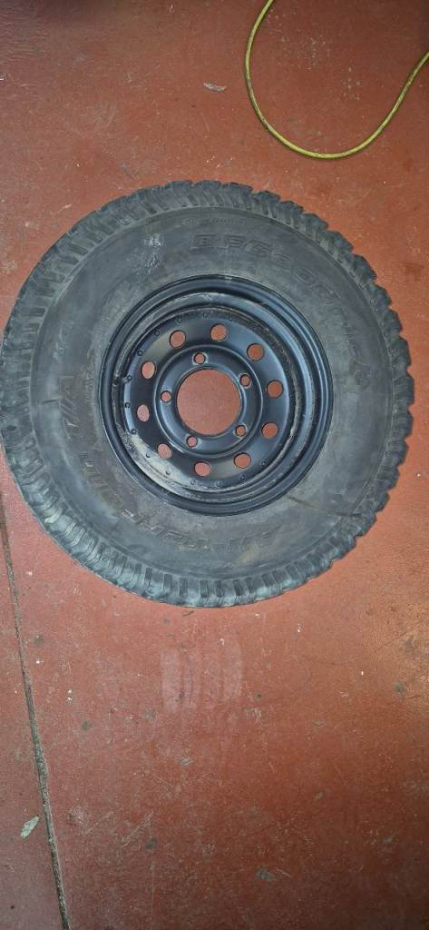 4 x Ford Transit / Landrover Rims with 31 x 10.5 x r15 109s