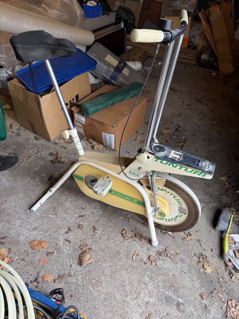 Vintage Tunturi exercise bike