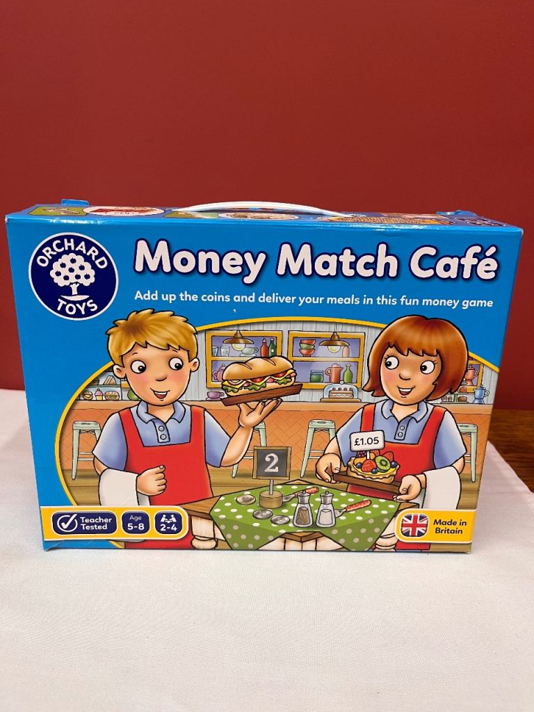 Orchard Toys 'Money Match Cafe' Children's Educational Board Game