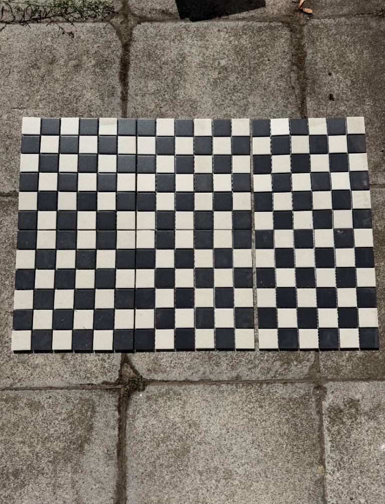 New Black and White Mosaic Ceramic Tiles
