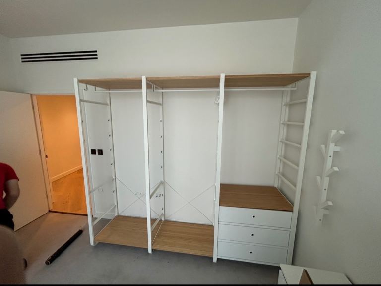 IKEA Modular Shelf Unit (Elvarli). Shelves available, but not in picture.