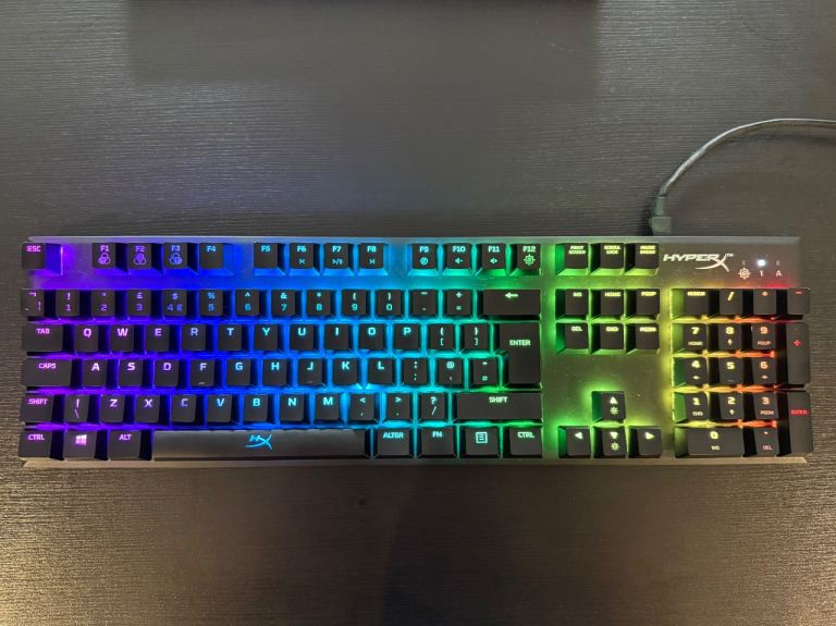 HyperX Alloy FPS RGB mechanical gaming keyboard - RGB backlighting full USB keyboard