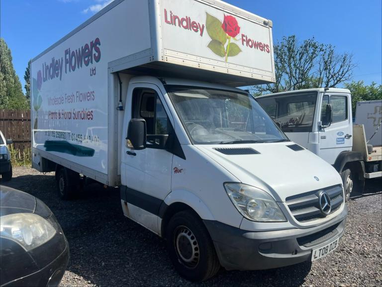2008 Mercedes-Benz Sprinter 3.5t DROPWELL LUTON BIG BODY 3500kg  Dropwell Luton Diesel Manual