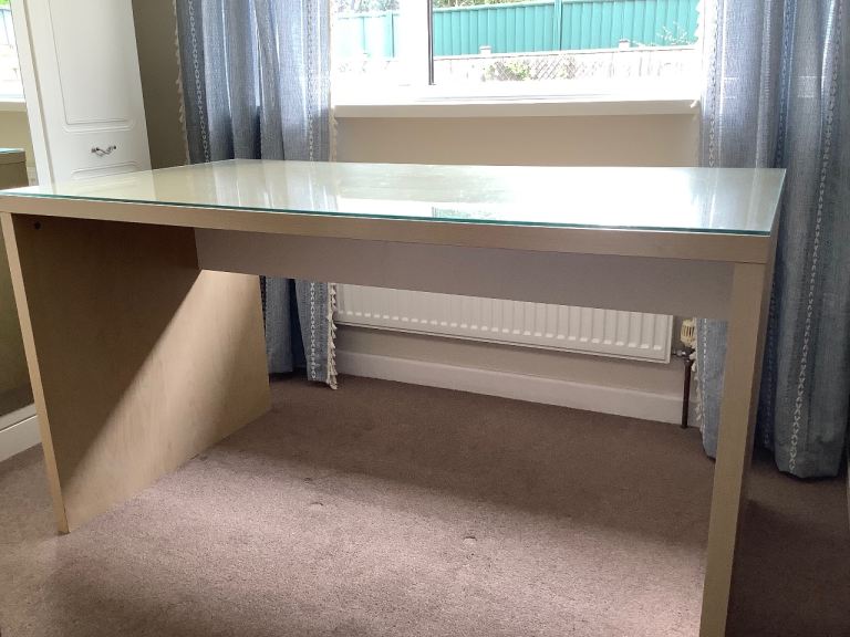 Glass top Desk
