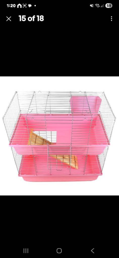 Guinea pig or rabbit cage