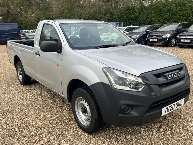 ISUZU D-MAX 1.9 TD Utility Silver Manual Diesel 2020 4x2 Single Cab Pick up