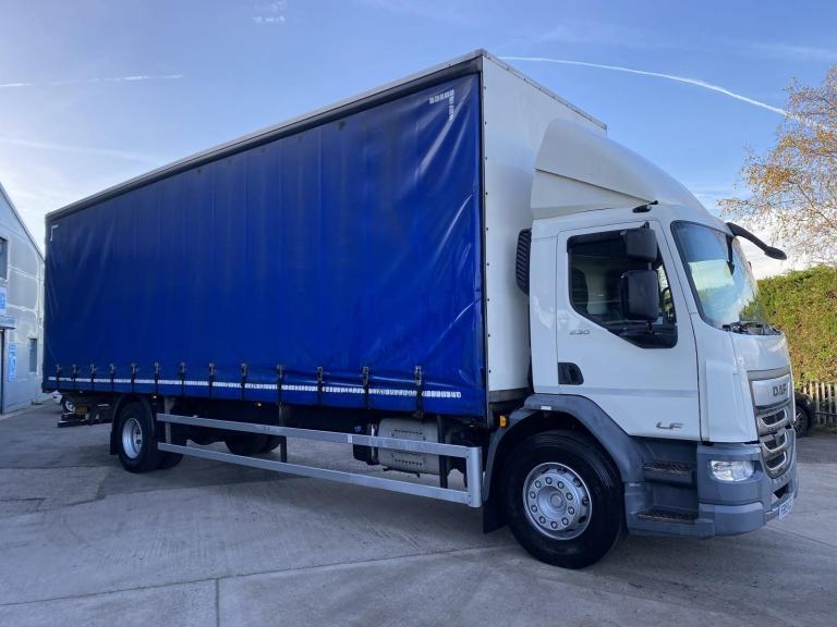 2019/19 DAF LF 18T CURTAIN SIDER EURO 6 COMPLIANT. HIGH VOLUME CUTAINSIDE BODY