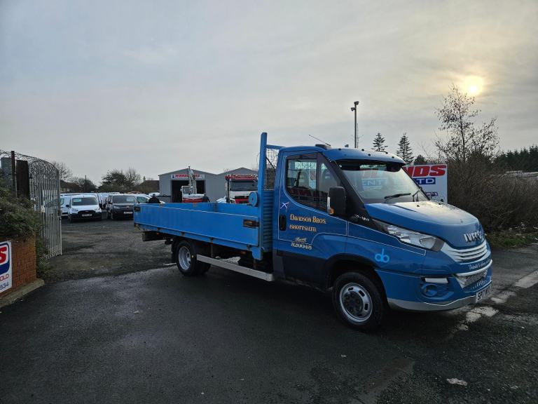 2017 ON 17 PLATE IVECO DAILY 50C18 LWB DROPSIDE PICKUP ULEZ FREE ZONE