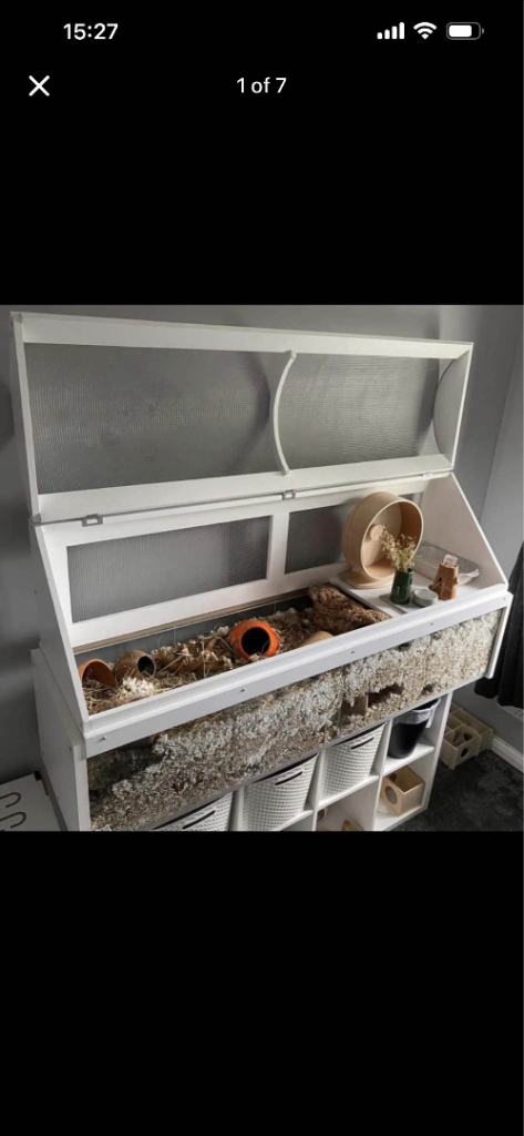 Ikea Detolf Full Cage Set Up