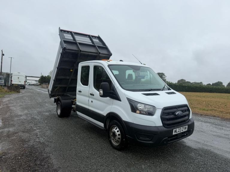 Ford Transit 2.0 350 EcoBlue Leader  Double Cab tipper Aircon 4dr Die... 2023/23