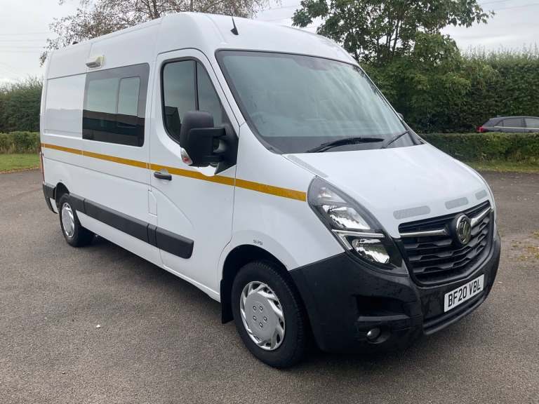 2020 Vauxhall Movano 2.3 Turbo D 135ps H2 Van Crew Van Diesel Manual