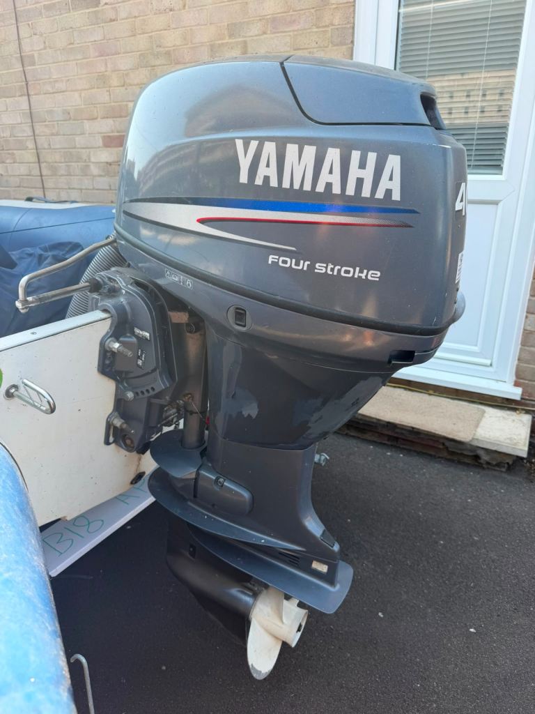 Yamaha 40hp Fourstroke Engine Boat 