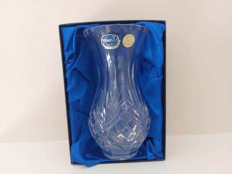 Bohemia crystal Vase