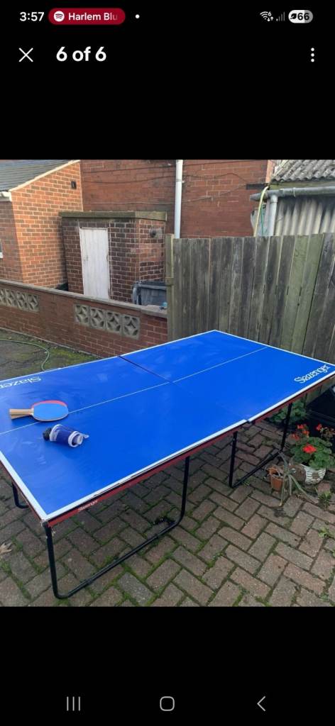 Slazenger Foldable Table Tennis Table – Good Condition