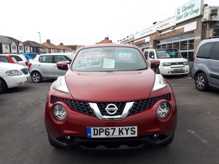 2018 Nissan Juke 1.6 N-Connecta Xtronic Automatic 5-Door From £11,995 + Retail Package HATCHBACK ...