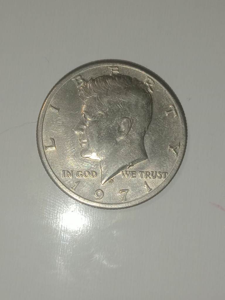 USA Kennedy Half Dollar  1971