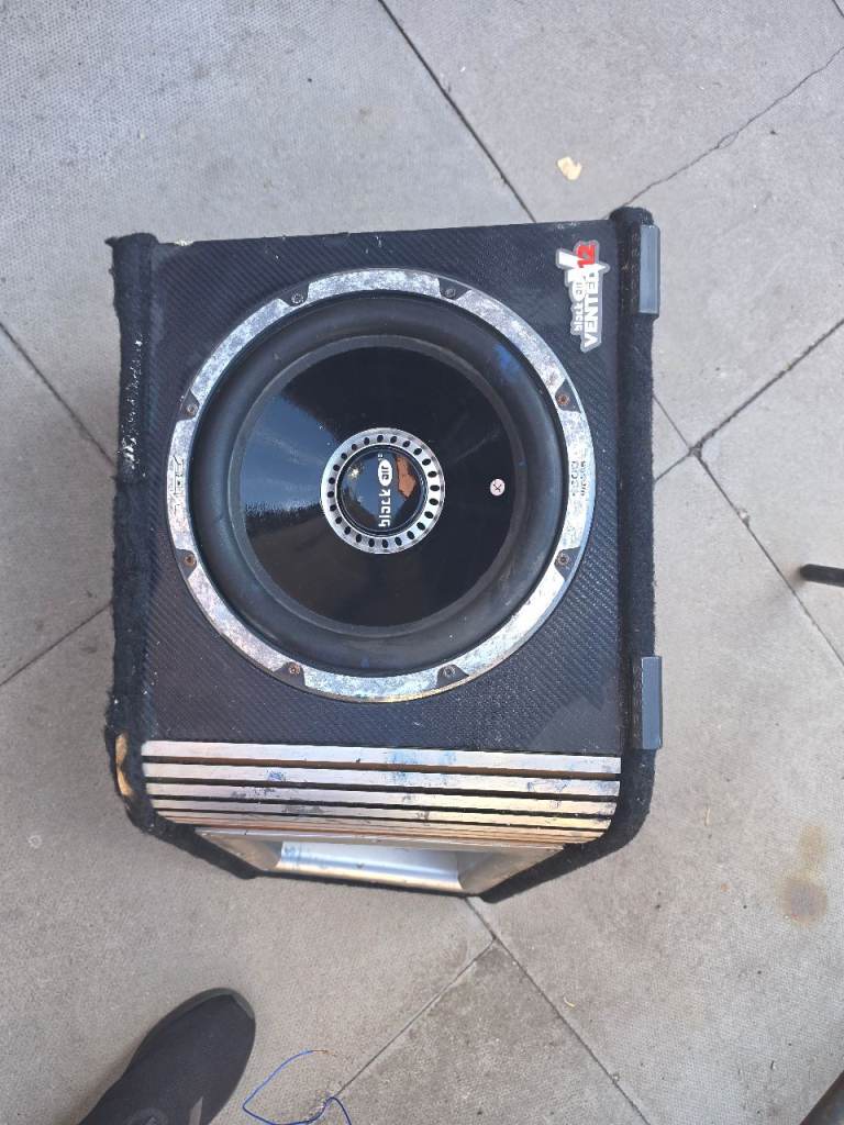 Vibe blackair v12 subwoofer and amplifier 