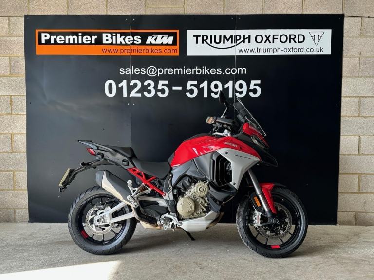 STUNNING LOW MILEAGE 2023/23 DUCATI MULTISTRADA V4S MOTORCYCLE 