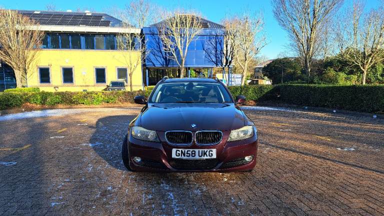 2008 BMW 3 Series 318i SE Touring Auto Barberarot Red Pan Roof Xenons Heated Leather FSH