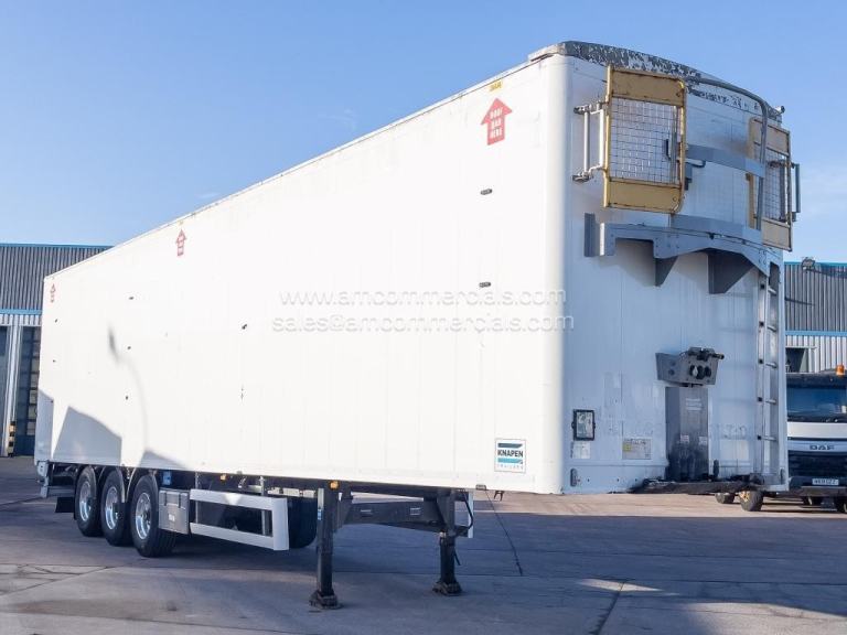 KNAPEN 130ydÂ³ WALKING FLOOR TRI AXLE TRAILER