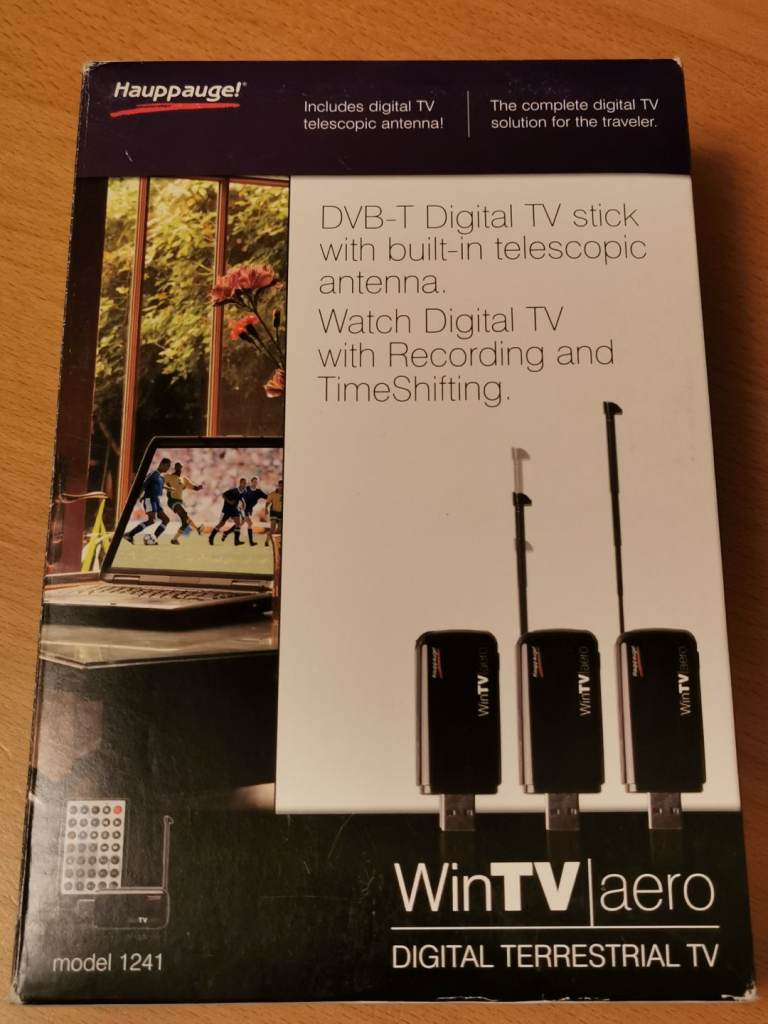 DVB-T Digital TV Stick w/ telescopic antenna
