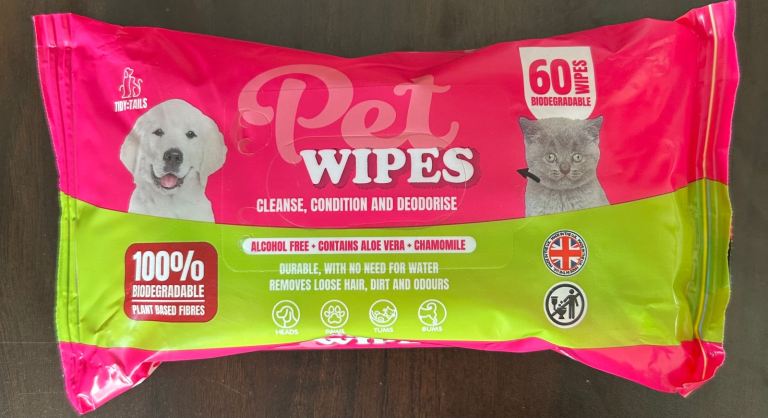 Tidy Tales Pet Wipes 60pk