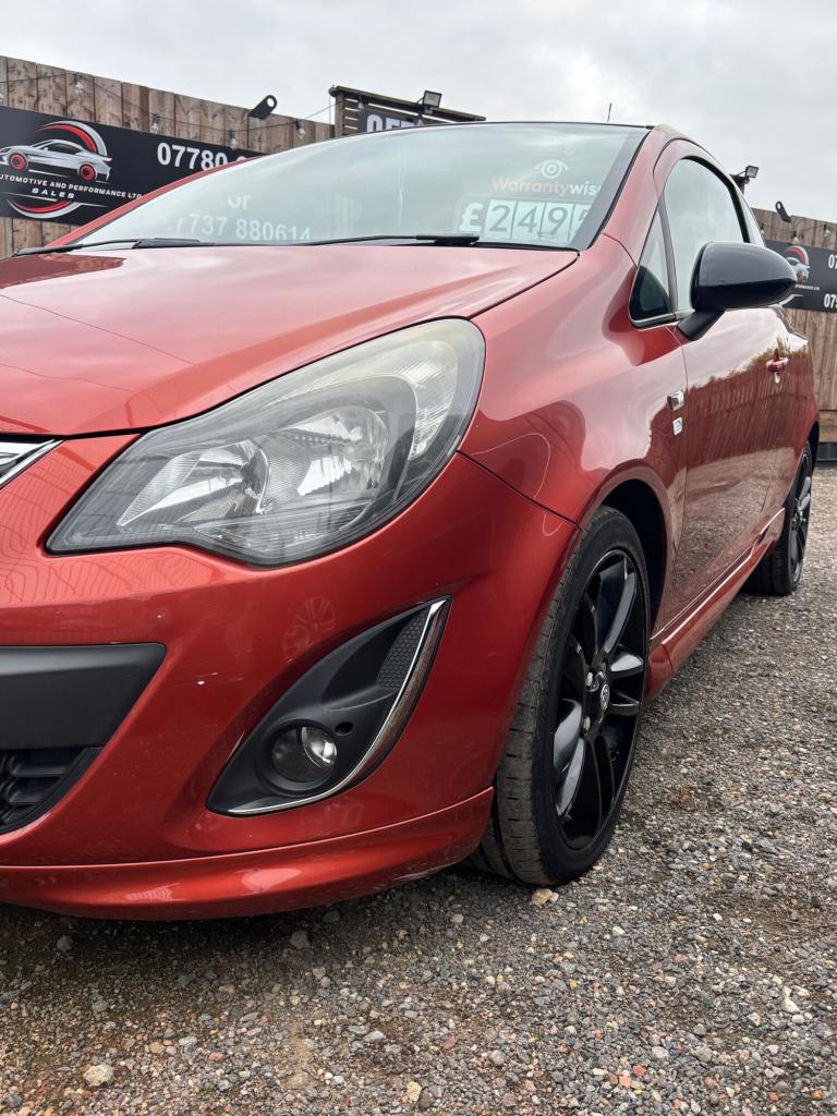 2014 Vauxhall Corsa 1.2 Limited Edition 3dr HATCHBACK Petrol Manual