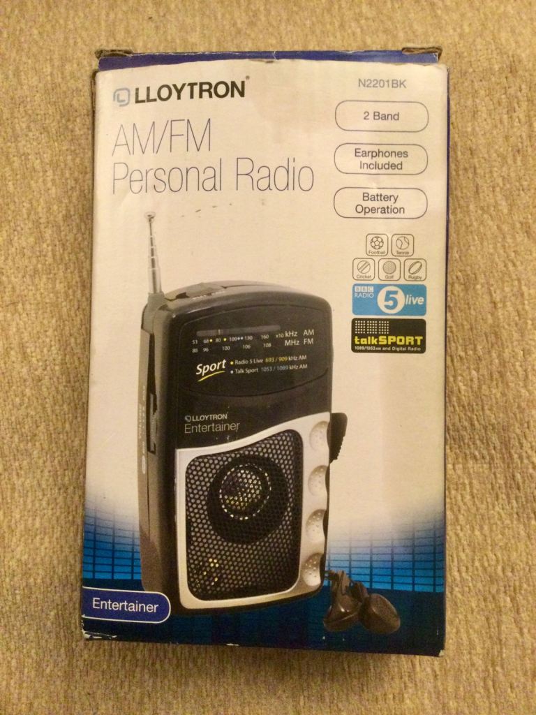 Lloytron AM/FM Personal Radio