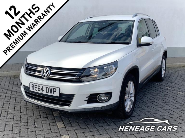 2014 (64) Volkswagen Tiguan 2.0 BlueMotion Tech Match 4WD Diesel 5-Door
