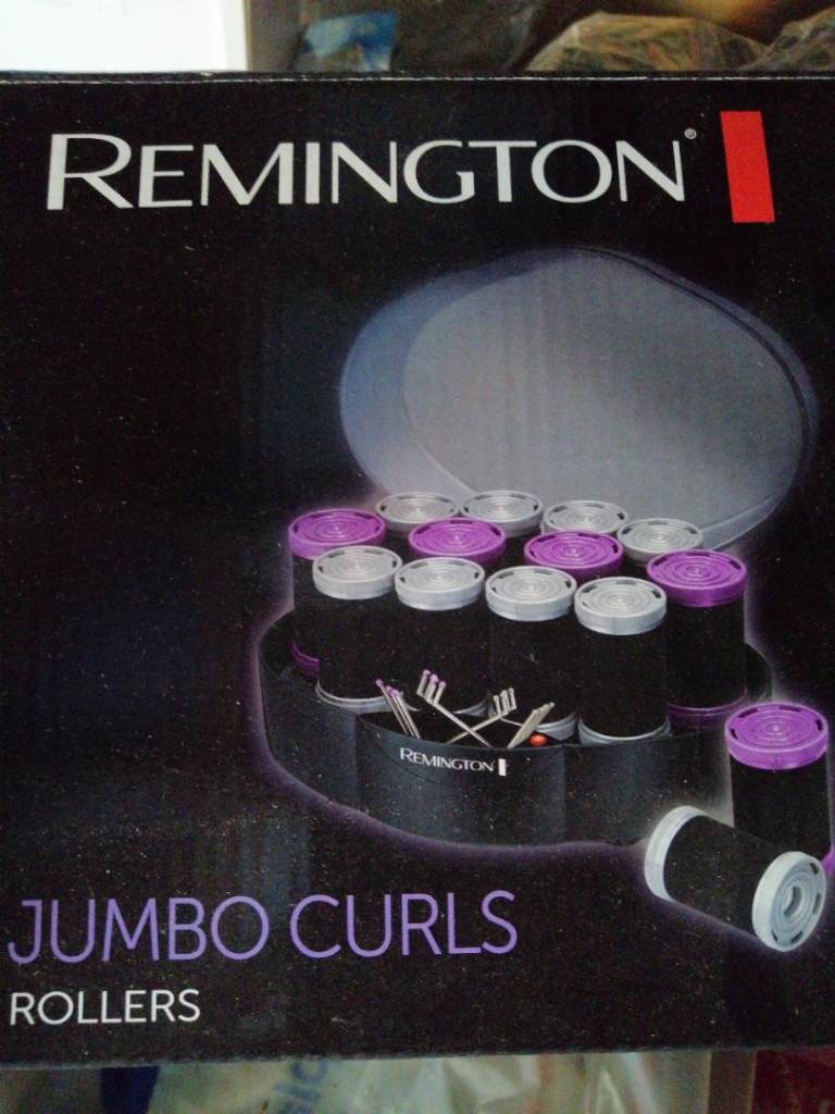Remington Jumbo Curls Rollers – Good Condition