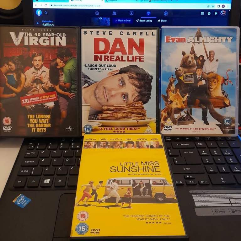  Steve Carrell Movies x4 [DVD]