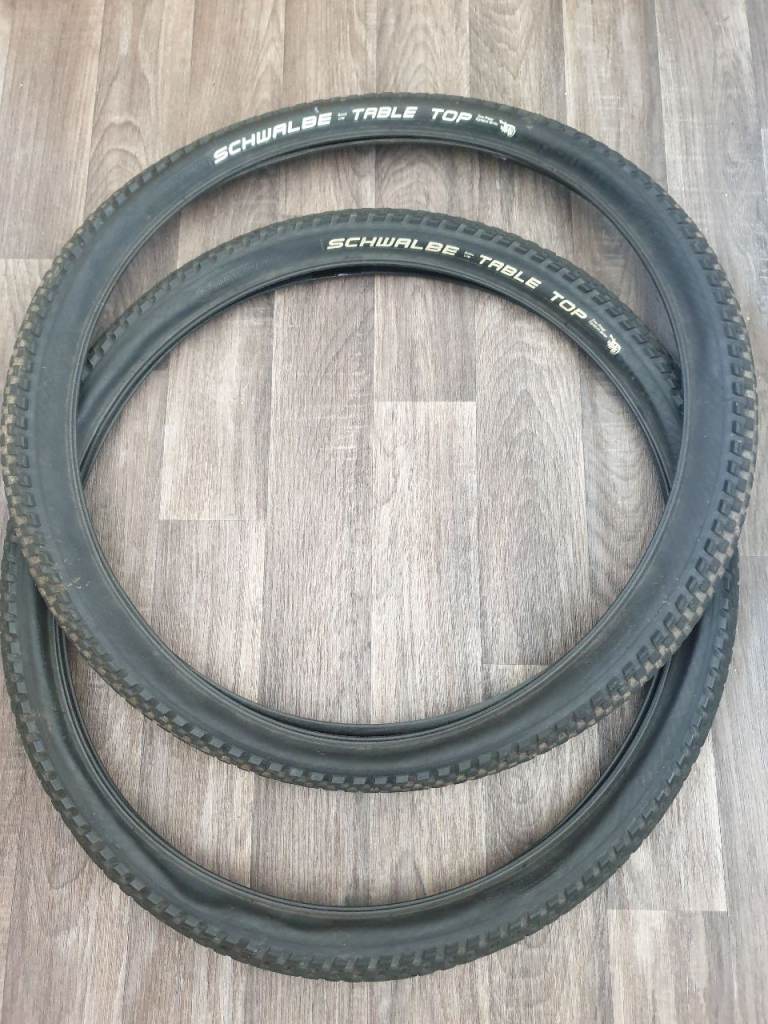 26 inch tyres Schwalbe Table Top, dirt jump bike tyres